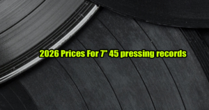 7" 45 pressing records